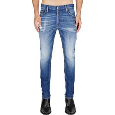 DSquared2 Skater Jeans Vasket Slitt - Blue