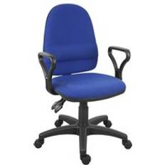 Ergo Office Chairs Ergo Twin High Back Fabric Operator 2900BLU/0288 Office Chair