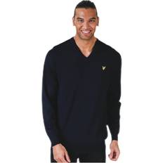 Lyle & Scott V-Neck Pullover Blue