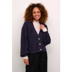 Elastan/Lycra/Spandex Kappor & Rockar Kaffe KAvilma Cardigan - Lila