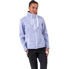 Fleecejacka - Lila Jackor Weather Report Freida Melange Fleece Jacket - Purple/Lila
