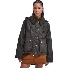 Barbour Dame Jakker Barbour Reighton Spey Wax Jacket - Oliven