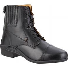 Suedwind Women's Lace-Up Leather Riding Boots - Noir