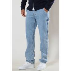 Baggy Jeans Only & Sons Onsedge Mid Rise Straight Fit Jeans Light Blue