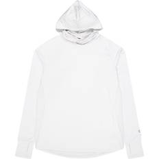 Hooded Long Sleeve T-shirt - Hvid