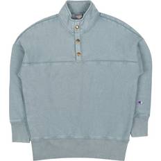Champion Unisex Tröjor Champion Half Buttoned Sweatshirt Unisex - Blå