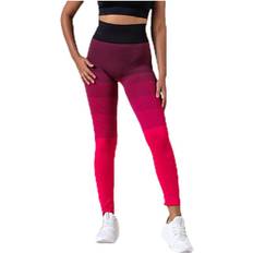 Elastano/Lycra/Spandex Medias de compresión BLACC Gradient Seamless Tights - Pink/Rosa