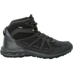 Jack Wolfskin Zapatos de senderismo Jack Wolfskin Woodland 2 Texapore Mid Stiefel - Grün/Schwarz