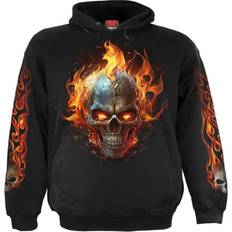 Spiral Direct Unisex Adult Night Rider Hoodie - Black