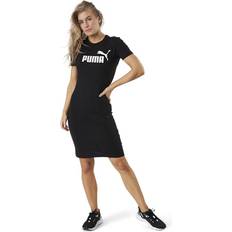 Kleider Puma Essential Slim Tee Dress - Black