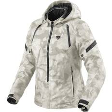 Rev'it! Revit Flare H2O waterproof Ladies Motorcycle Textile Jacket, grey, for Women Woman
