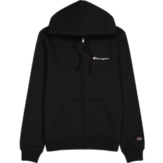 Champion Vaatteet Champion Hooded Full Zip Sweatshirt - Black