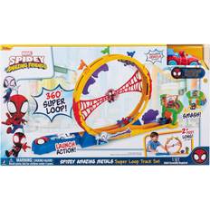 Spider-Man Lekebiler Jazwares Marvel Spidey & his Amazing Friends Amazing Metals Super Loop Track Set