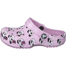 Crocs Sandaler Crocs Classic Panda Print Clog - Ballerina Pink