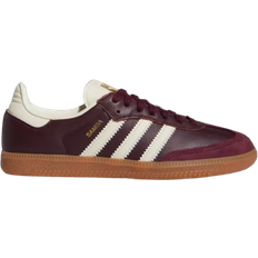 Adidas samba maroon adidas Samba OG W - Maroon/Cream White/Gold Metallic