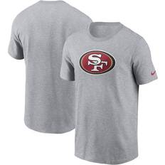 San Francisco Giants T-shirts NIKE San Francisco 49ers Gray Logo Essential T-Shirt