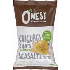 Nest Eko & Vegan Kikärtschips Havssalt Peppar