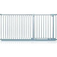 Child Safety Safetots Elite Pressure Safety Gate, 171Cm 180Cm, Matt Grey, Pressure Fit Stair Gate One Size