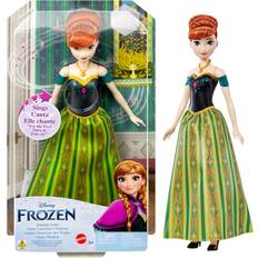 Frozen Dolls & Doll Houses Mattel Disney Frozen Singing Anna Doll HLW56