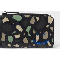 Multicolored Wallets Floral Happy Zip Pouch Wallet - Multicolour