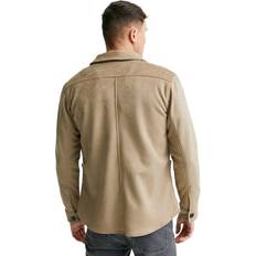 Human Scales Rickard Vegan Suede Shirt - Beige