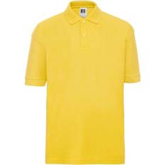 Yellow Polo Shirts Children's Clothing Russell Russell Childrens Polo Shirt - Yellow