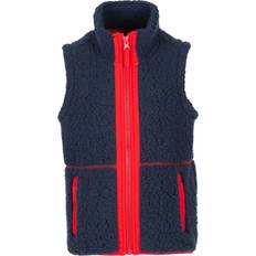 Solid Colour Padded Vests Trespass Talant Fleece Gilet - Navy