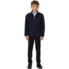 Polyester Fleece Jackets Regatta Microfleece Half Zip Fleece - Navy