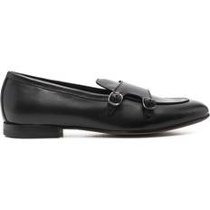 Scarosso Virginia Leather Loafers - Black