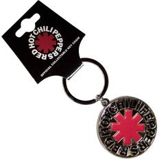 Lommebøker & Nøkkelholdere Asterisk Logo Keyring - Red Hot Chilli Peppers