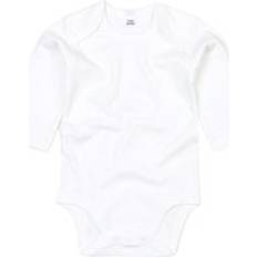 Babybugz Organic Long-Sleeved Bodysuit - White