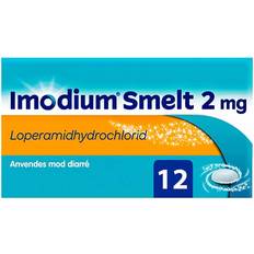 Imodium Håndkøbsmedicin Imodium Smelt 2mg 12 stk Tablet