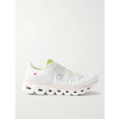 On Cloudflow 4 Rubber-Trimmed Mesh Sneakers - White