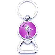 Dinamr Creative Alloy Zinc Keychain - Colorful