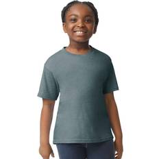 Brown T-shirts Children's Clothing Gildan Soft Style Jersey T-Shirt - Dark Heather