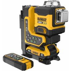 Dewalt Linjelaser 18V 3X360 Grön Laser Med Fjärrstyrning