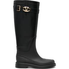 Valentino Garavani Boots Valentino Garavani VLogo Signature Boots - Black