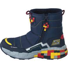 Skechers Boys Mega-craft Water Repell Boots - Navy Red