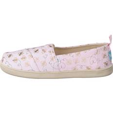 Kinderenschoenen Toms Classic Bee Mine Foil Youth Slip-On Shoes - Barley Pink/Rosa