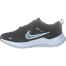 Nike Downshifter 12 Big Kids' Road Running Shoes - Black/White/Dk Smoke Grey
