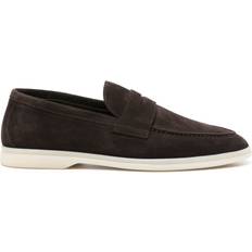 Scarosso Luciano Suede Loafers - Brown