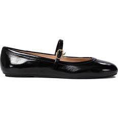 Gianvito Rossi Sko Gianvito Rossi Patentlæder Logo Spænde Sko Dame - Sort