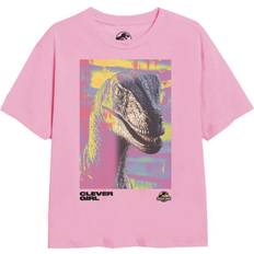 Jurassic Park Girls Dino Trip T-Shirt - Light Pink