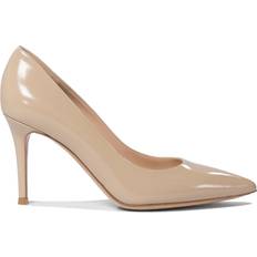 Gianvito Rossi Højhælede sko Gianvito Rossi Patent Læder Pumps Dame - Beige