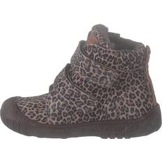 bisgaard Evon Leopard Boots - Brun