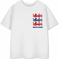 One Size Tops Show Me The Merch Three Lions T-Shirt - White