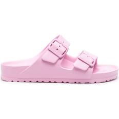 Birkenstock Arizona Slides Birkenstock Arizona Logo-Buckle Slides - Pink
