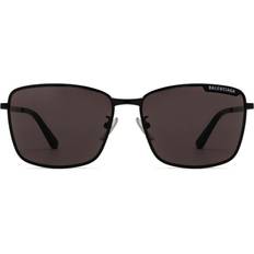 Balenciaga Voksen Solbriller Balenciaga Unisex BB0280SA Solbriller Metal - Grå Firkantet