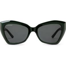Balenciaga Vuxen Solglasögon Balenciaga BB0271S 004 Solglasögon Acetat Grön Cat Eye