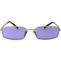 Prada Adult - Metal Sunglasses Prada Eyewear Square-Frame Sunglasses - Gold